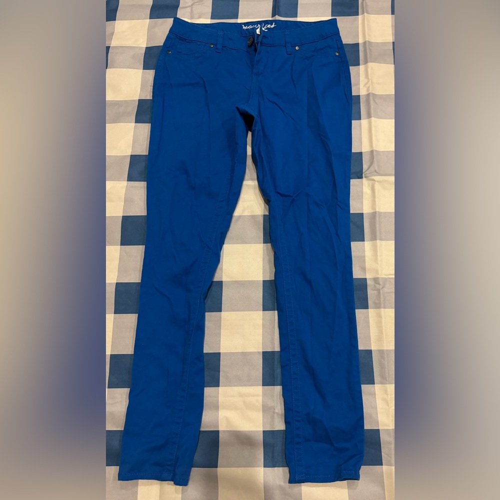 Maurice’s women skinny leg blue pants